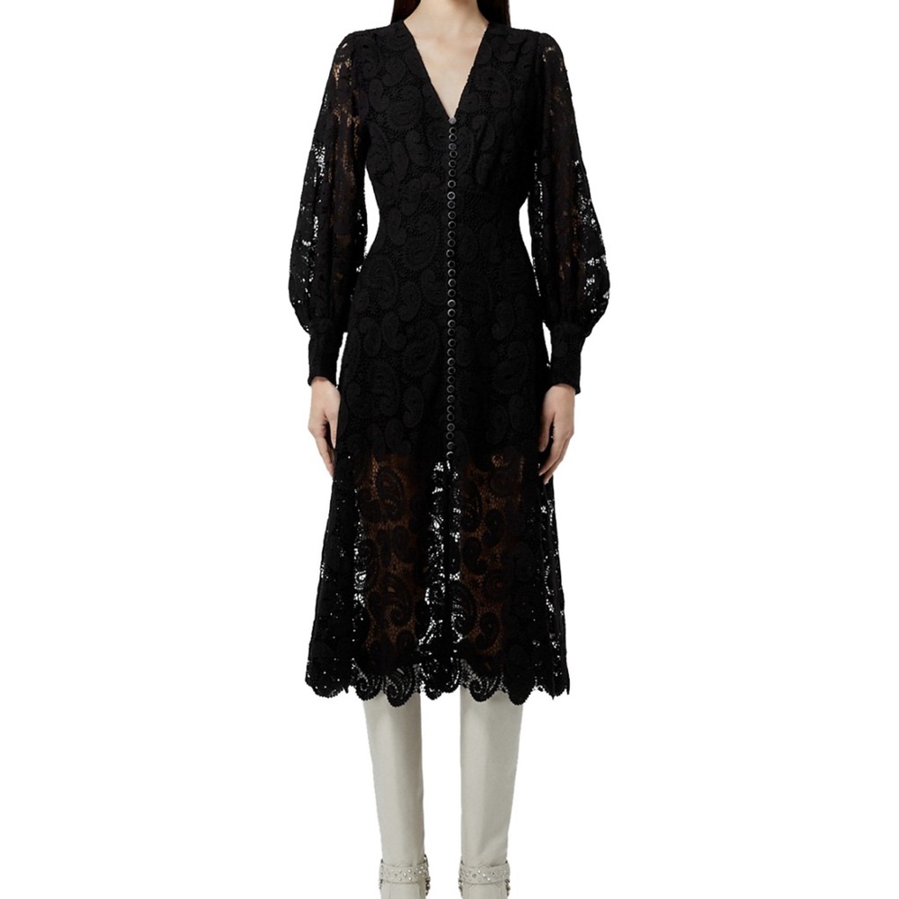 Kooples black lace dress